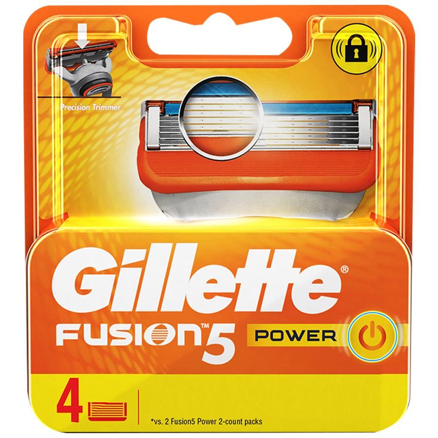 Gillette Fusion Power Shaving 4 Razor Cartridges
